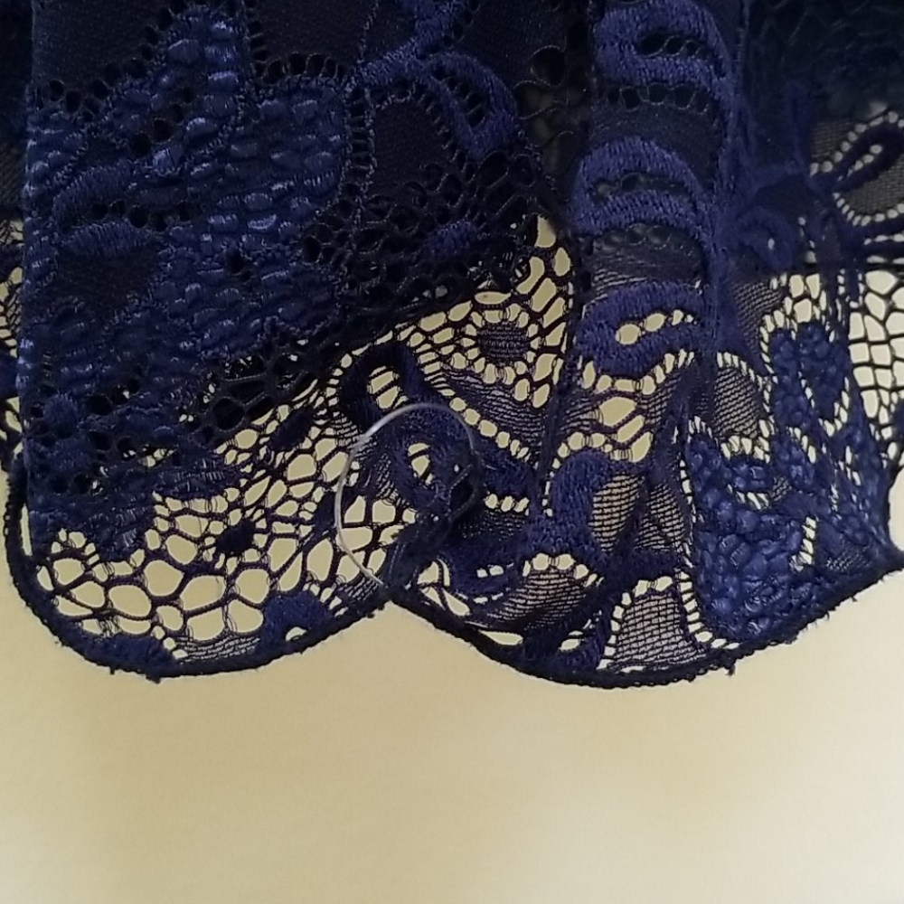 Navy Windsor short dress - Picture 3 of 3